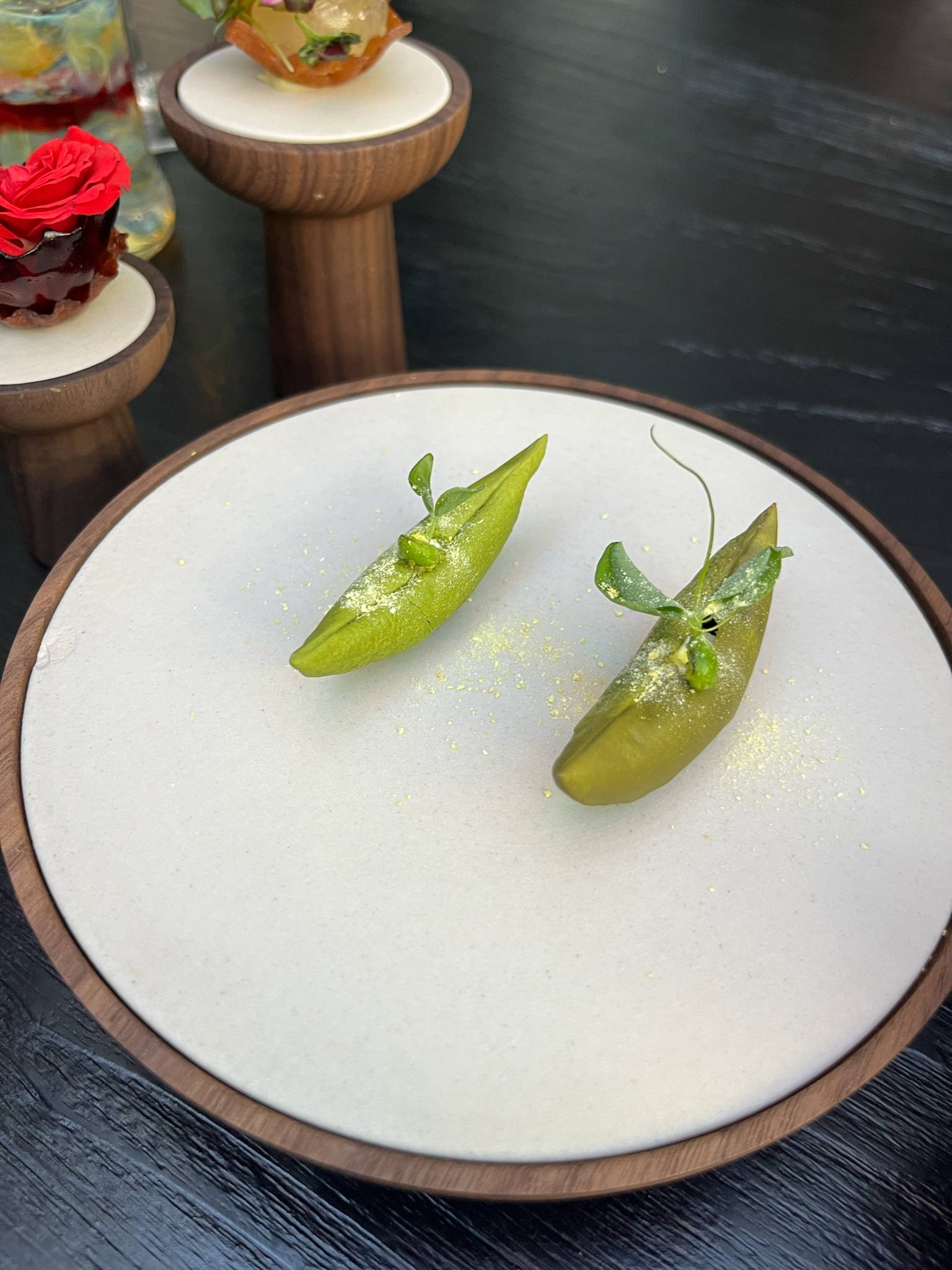 Bean with Horseradish Sauce