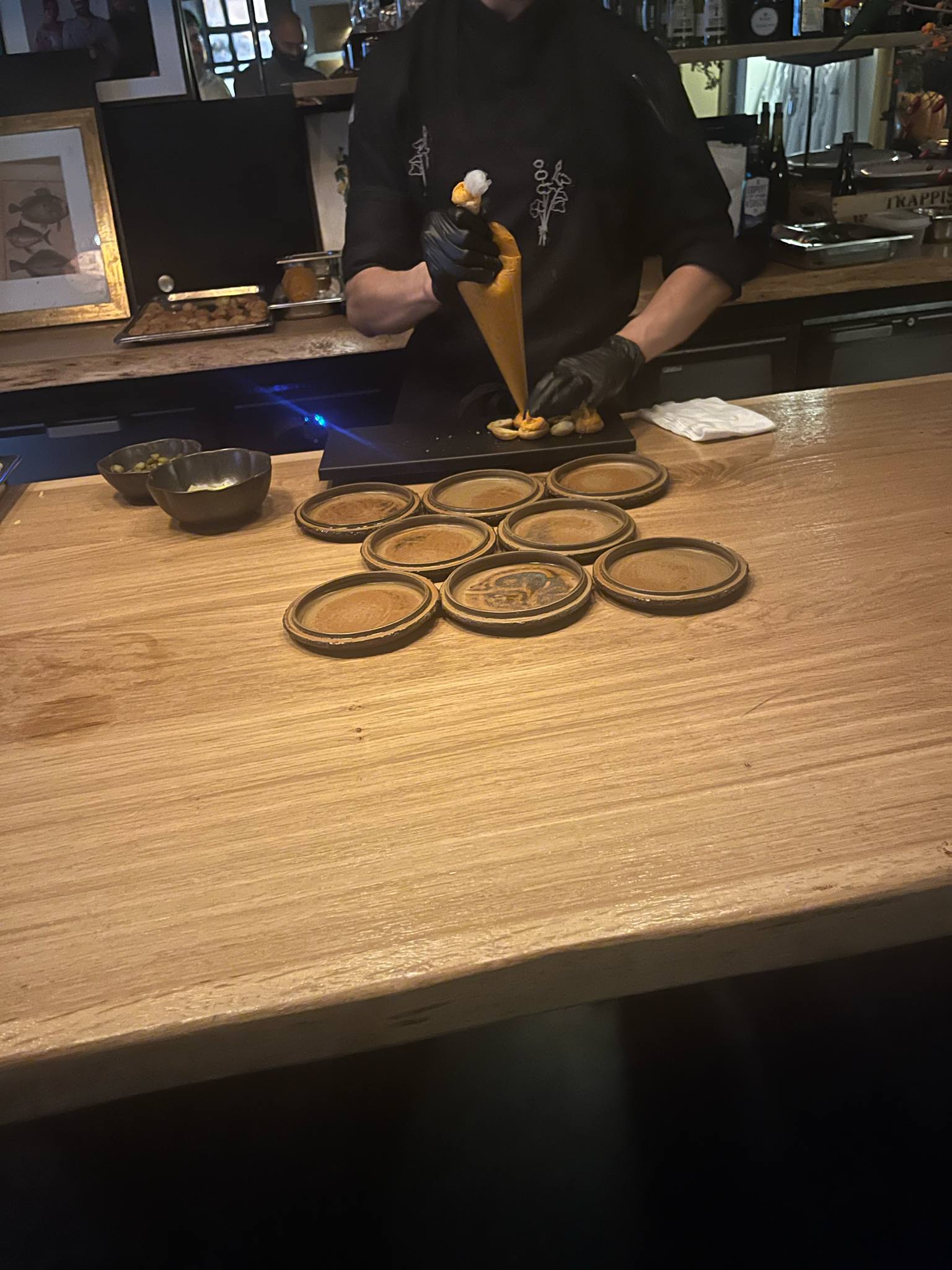 Cheese and Pickle Choux Pastry