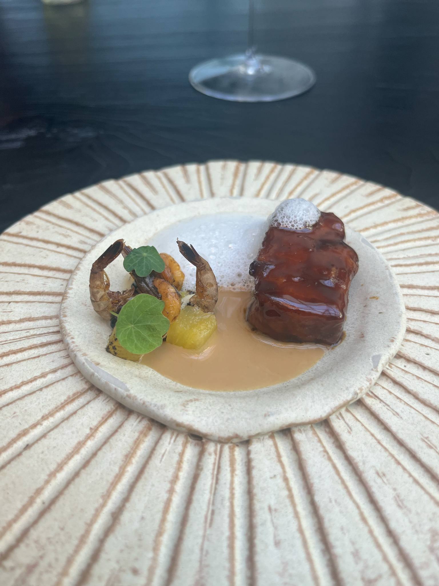 Sweetbreads with Peanut Sauce